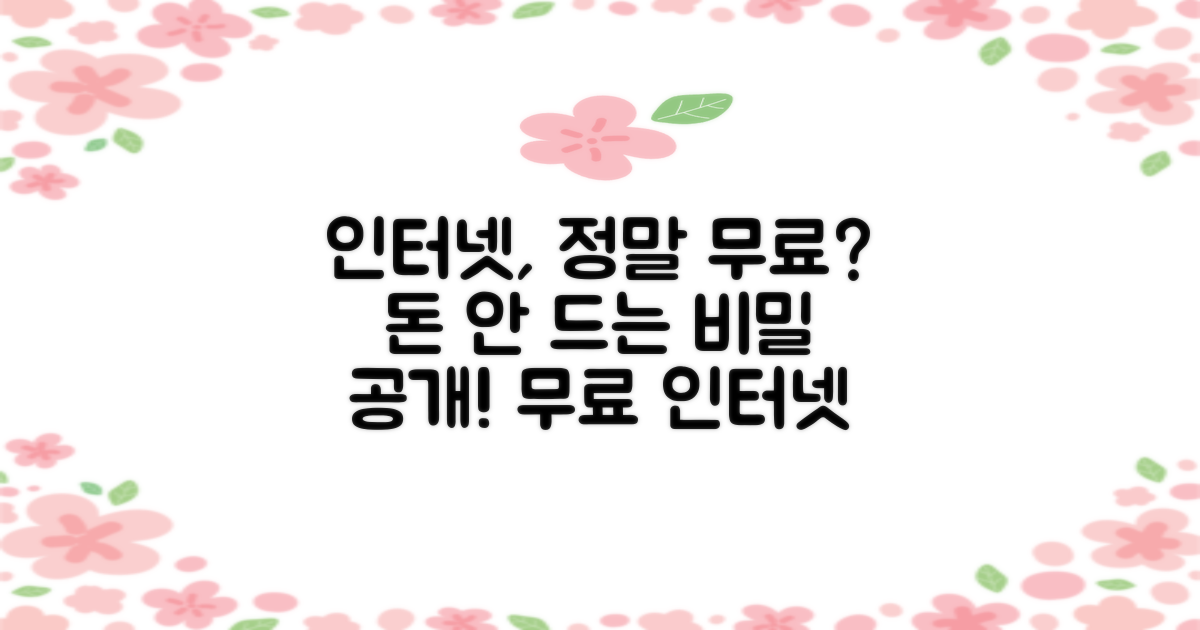 인터넷은 무료일까?